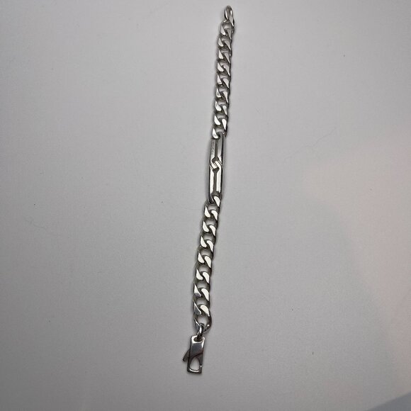 GUCCI Infinity Knot Chain Bracelet Sterling Silver 925 - Preowned - Picture 2 of 11